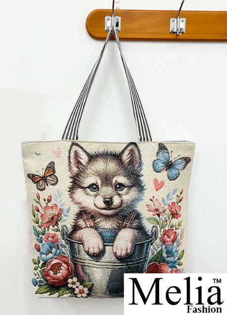 Happy Husky Tote