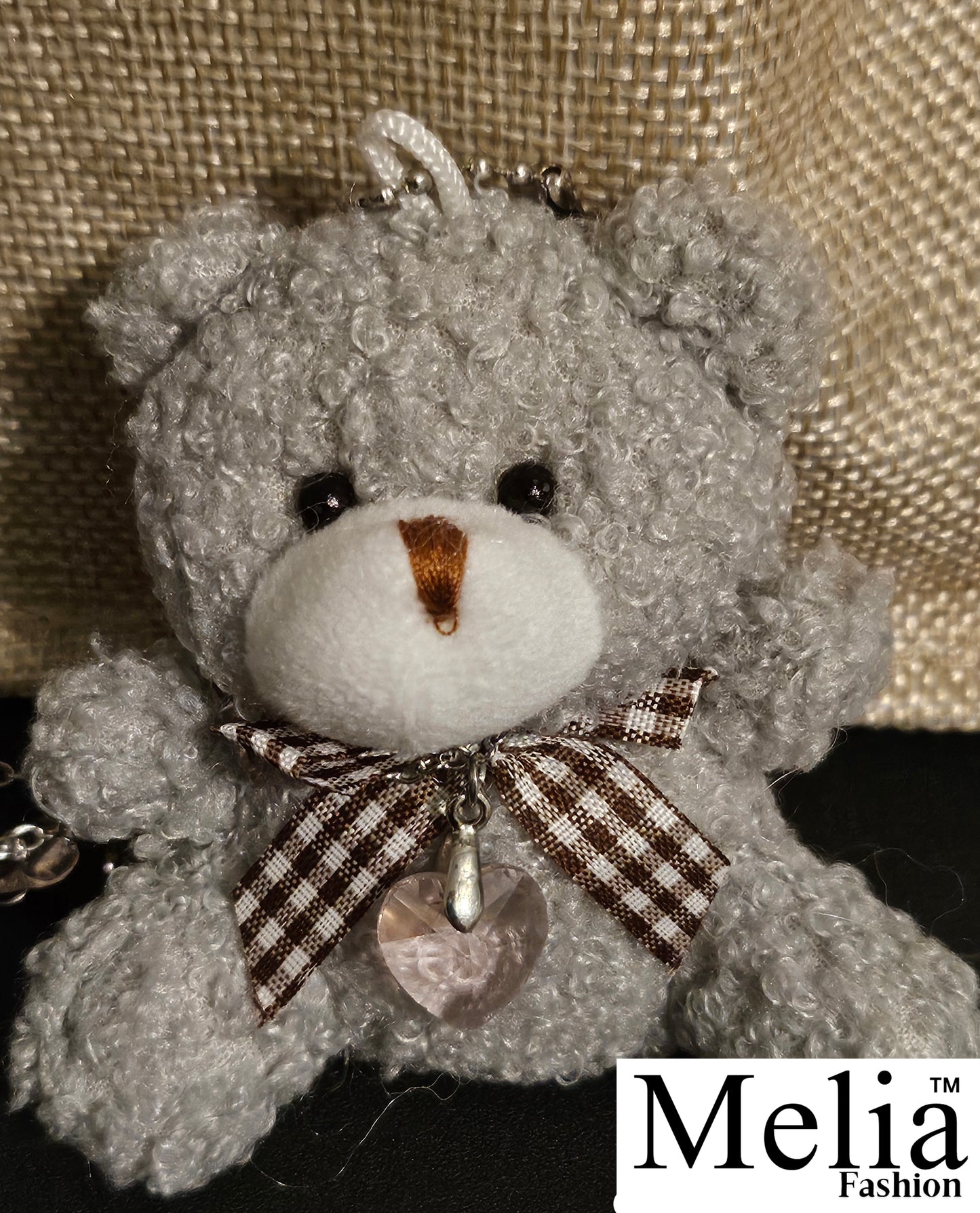 My Very Own Gift Bear – Gray +Free Random Necklace